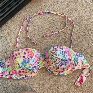 Victoria Secret bright bathing suit top. 32D